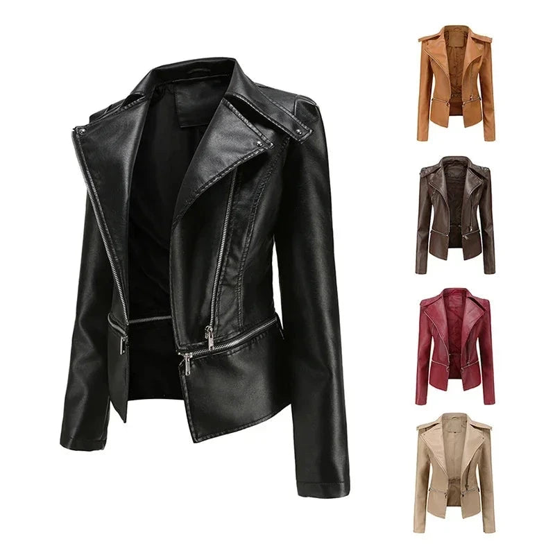 Pectora Women's Leather Jacket